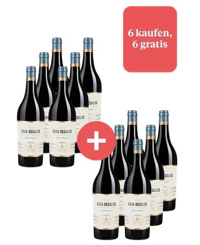 🍷 WEINFREUNDE: 12 Flaschen Wein bekommen & nur 6 bezahlen