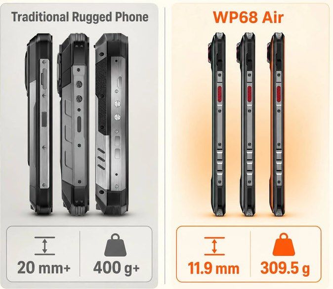 📱 OUKITEL WP68 Air 5G Rugged Smartphone mit 8.000mAh für 249,99€ (statt 370€) 📱 OUKITEL WP68 Air 5G Rugged Smartphone mit 8.000mAh für 249,99€ (statt 370€)