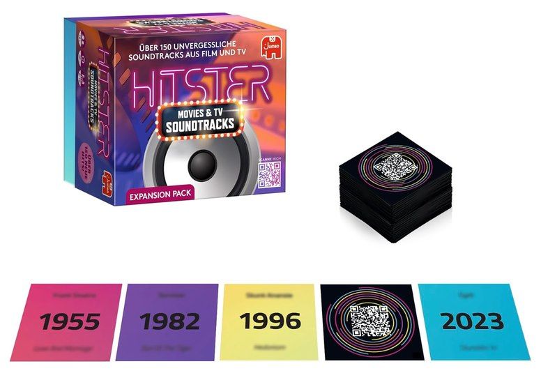 🎶 Hitster Erweiterung 🎞️ Film- & Serien-Soundtracks für 6,99€ (statt 9€) 🎶 Hitster Erweiterung 🎞️ Film & Serien Soundtracks für 6,99€ (statt 9€)