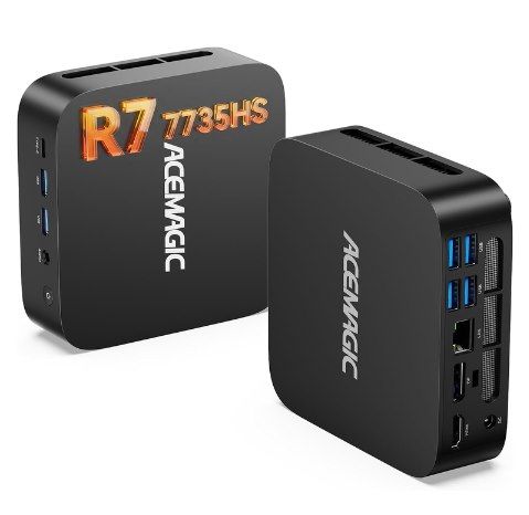 🖥️ ACEMAGIC M1 Mini-PC mit Ryzen 7 7735HS, 24GB LPDDR5 & 512GB für 373,21€ (statt 499€)