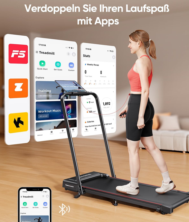 🏃🏻♀️🏃🏻♀️ Toputure TP4 klappbares under Desk Laufband für 157,20€ (statt 200€) 🏃🏻♀️🏃🏻♀️ Toputure TP4 klappbares under Desk Laufband für 157,20€ (statt 200€)