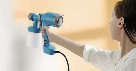🎨 Tilswall elektrisches Farbsprühsystem mit Kabel inkl. 2 Düsen für 17,99€ (statt 40€)