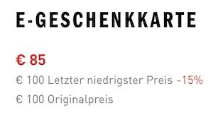 👟 100€ adidas Geschenkkarte für 85€ 👟 100€ adidas Geschenkkarte für 85€
