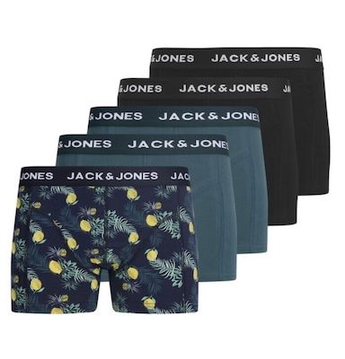 🩳 5er Pack Jack & Jones Jacjake Lemon Trunks ab 15,21€ (statt 30€)