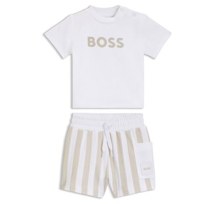 👶 Hugo Boss Baby Geschenk-Set mit T-Shirt und Shorts für 26,51€ (statt 70€) – nur Gr. 68