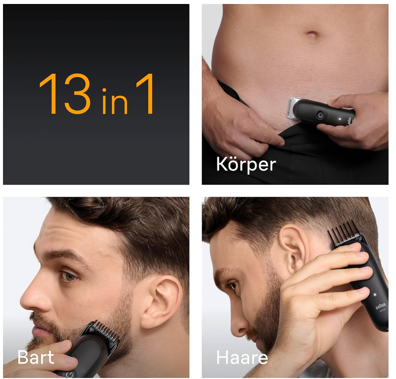 🪒 Braun All-in-One Series 5 AIO5565 Körper Haarschneidemaschine für 49,99€ 💥 (statt 82€) 🪒 Braun All in One Series 5 AIO5565 Körper Haarschneidemaschine für 49,99€ 💥 (statt 82€)