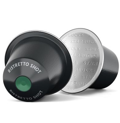 ☕️ 100er Pack Starbucks Ristretto Shot by Nespresso, dunkle Röstung ab 19,84€ (statt 38€)