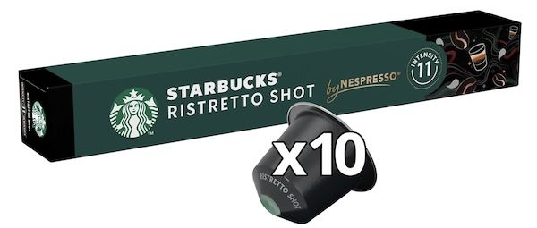 ☕️ 100er Pack Starbucks Ristretto Shot by Nespresso, dunkle Röstung ab 19,84€ (statt 38€) ☕️ 100er Pack Starbucks Ristretto Shot by Nespresso, dunkle Röstung ab 19,84€ (statt 38€)