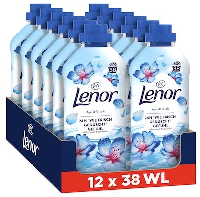 🧺 12x Lenor Weichspüler Aprilfrisch, 38 WL für 26€ (statt 36€)