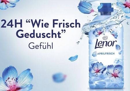 🧺 12x Lenor Weichspüler Aprilfrisch, 38 WL für 26€ (statt 36€)