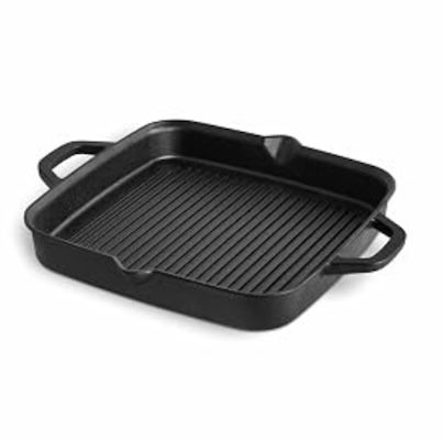 🥘 Burnhard Grillpfanne aus Gusseisen, 30 cm für 37,72€ (statt 50€)