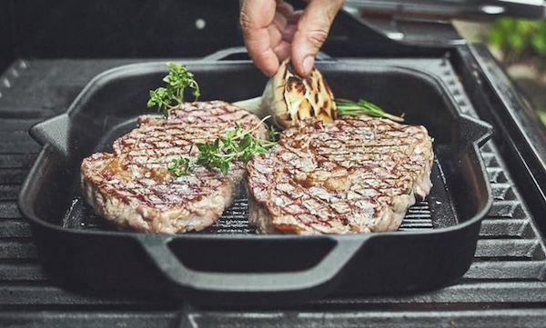đĽ Burnhard Grillpfanne aus Gusseisen, 30 cm fĂźr 37,72⏠(statt 50âŹ) đĽ Burnhard Grillpfanne aus Gusseisen, 30 cm fĂźr 37,72⏠(statt 50âŹ)