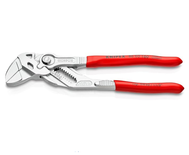 ⚒️ KNIPEX 8603180SB Zangenschlüssel (Zange und Schraubenschlüssel) für 36,99€ (statt 43€)