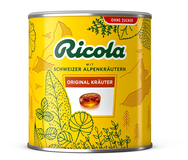 🇨🇭🍬 1kg Ricola Riesendose Original Schweizer Kräuter Bonbons ab 16,14€ (statt 25€)