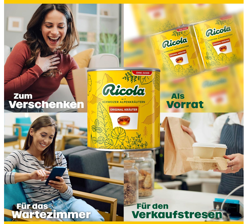 🇨đź‡đźŤ¬ 1kg Ricola Riesendose Original Schweizer Kräuter Bonbons ab 16,14€ (statt 25€) 🇨đź‡đźŤ¬ 1kg Ricola Riesendose Original Schweizer Kräuter Bonbons ab 16,14€ (statt 25€)