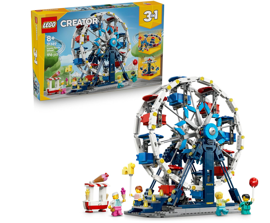 🎡 LEGO 31389 Creator 3-in-1-Set Legendäres Riesenrad für 57,99€ (statt 68€)