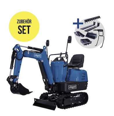 👷 Scheppach Benzin Mini-Bagger MB850XL, 8,5 PS für 3.999,99€ (statt 4.650€)