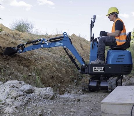 👷 Scheppach Benzin Mini Bagger MB850XL, 8,5 PS für 3.999,99€ (statt 4.650€)