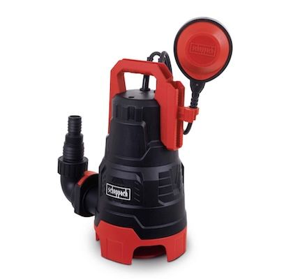 💧 Scheppach DWP400 Schmutzwasser-Tauchpumpe, 9.000 L/h für 24,99€ (statt 32€)