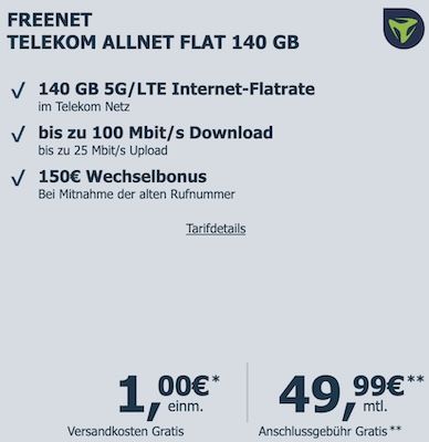 🍏⌚️ Apple Watch Ultra 3 für 1€ + Telekom Allnet 140GB für 49,99€ mtl. + 150€ Bonus