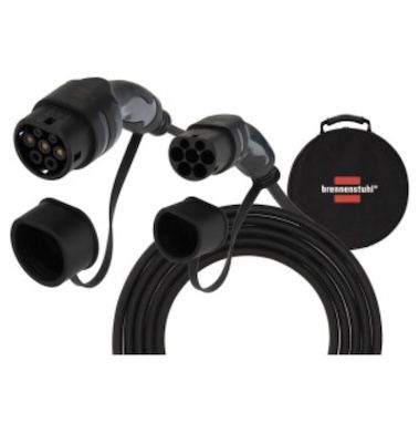 🔌 Brennenstuhl EV Typ 2 Ladekabel 22kW, 7m für 149€ (statt 205€)