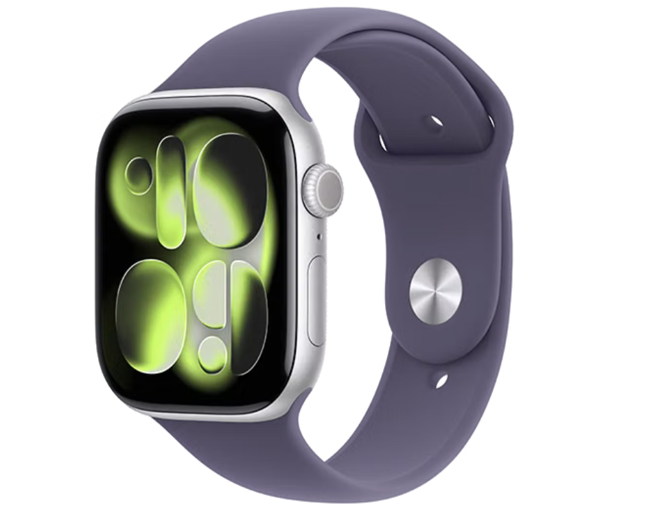 🍏 Apple Watch Series 11 (5G, 46mm) in Violett für 404,95€ (statt 499€)