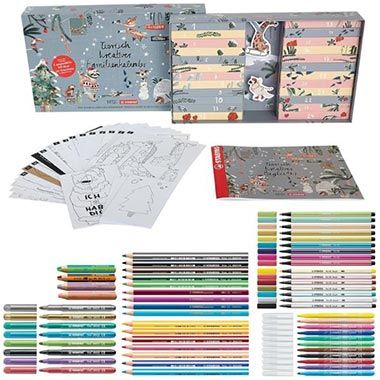 📅 Stabilo Tierisch kreativer Familienkalender mit über 50 Teilen für 19,63€ (statt 49€)
