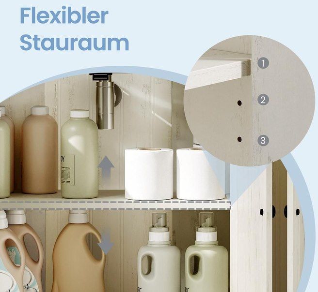 🧼 SONGMICS Home Waschbeckenunterschrank für 34,99€ (statt 45€) - schnelle Montage 🧼 SONGMICS Home Waschbeckenunterschrank für 34,99€ (statt 45€) schnelle Montage