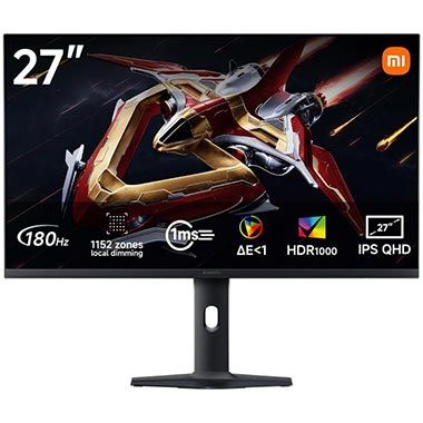 🖥️ Xiaomi 2K 27″ Mini-LED Gaming Monitor mit 180Hz für 290,85€ (statt 312€)