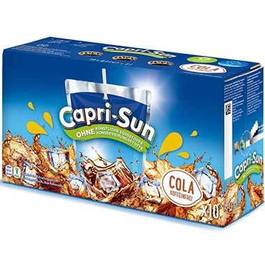 8 Liter🥤 4 x 10er Pack Capri-Sun Cola Fruchtsaftgetränk ab 11,17€ (statt 17€)