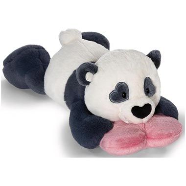 🐼 NICI 62613 Love Panda mit Herz Kuscheltier, 20cm für 12,85€ (statt 17€)