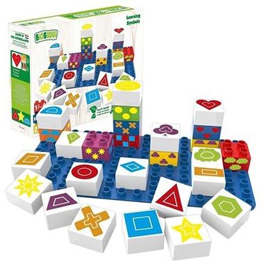 🧱 BioBUDDi Learning Symbols Bausteine Lernset für 11,99€ (statt 22€)
