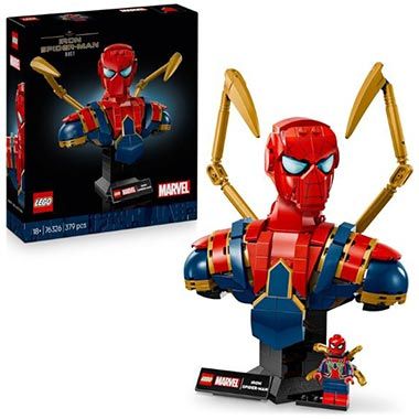 🕷️ LEGO 76326 Marvel Iron Spider-Man Büste für 36,99€ (statt 48€)