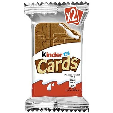 đ« 30er Pack Kinder Cards mit je 2 StĂŒck fĂŒr 11,99⏠(statt 19âŹ) đ« 30er Pack Kinder Cards mit je 2 StĂŒck fĂŒr 11,99⏠(statt 19âŹ)