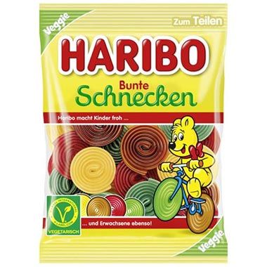 🍬 4 x 160g Haribo Bunte Schnecken ab 2,68€ (statt 5€)   0,67€ pro Tüte