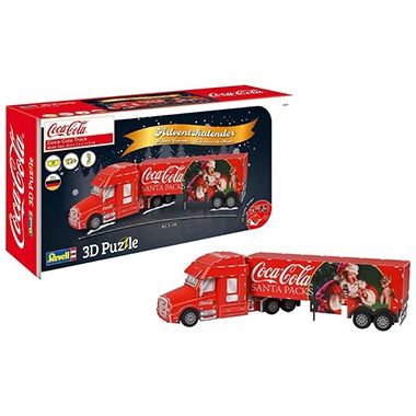 🚒 Revell Coca-Cola Weihnachts Truck 3D Puzzle für 17,93€ (statt 28€)