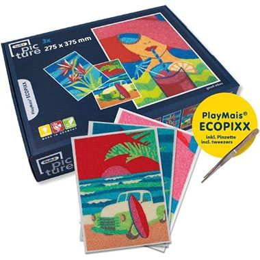 🖼️ PlayMais Diamond Painting Kreativset, 275x375mm für 17,99€ (statt 27€)