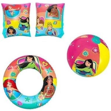 🛟 2x Bestway Disney Princess Schwimmflügel, Ring oder Ball für 11,18€ (statt 22€)