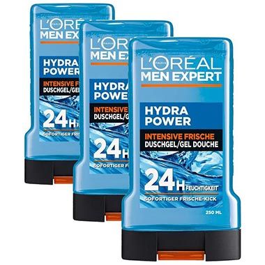 🚿 3er Pack Loreal Men Expert Hydra Power 5in1 Duschgel ab 4,42€ (statt 6€)