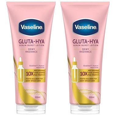 🧴 2er Pack Vaseline Gluta-Hya Dewy Radiance Feuchtigkeitslotion ab 9€ (statt 19€) 🧴 2er Pack Vaseline Gluta Hya Dewy Radiance Feuchtigkeitslotion ab 9€ (statt 19€)