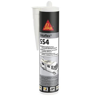 🏚️ Sika Sikaflex-554 Montageklebstoff, Schwarz, 300ml für 13,99€ (statt 17€)