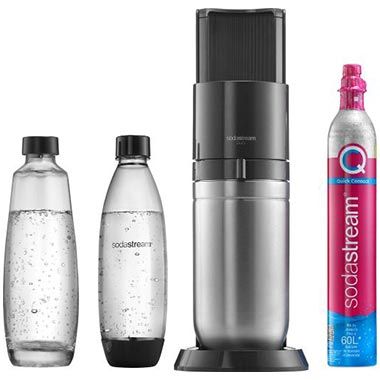 🚰 SodaStream DUO Titan Sprudler mit 2 Flaschen + Zylinder für 94€ (statt 107€)