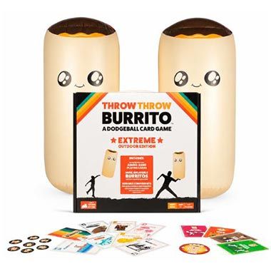 🌯 Exploding Kittens Throw Throw Burrito Outdoor Spiel für 10,87€ (statt 16€)