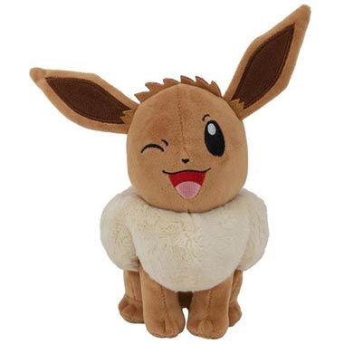🐿️ Pokémon Evoli Plüschtier, 20cm für 14,39€ (statt 20€)