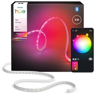 💡 Philips Hue Flux LED Lightstrip mit 5m, 1200 lm für 69,99€ (statt 97€)