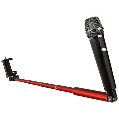 🎤 The Voice Selfie Stick mit Mikrofon & Karaoke App für 12,95€ (statt 20€)