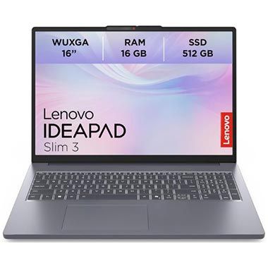 💻 Lenovo IdeaPad Slim 3 16″ WUXGA Laptop mit Ryzen 5, 16GB/512GB für 569,99€ (statt 649€)