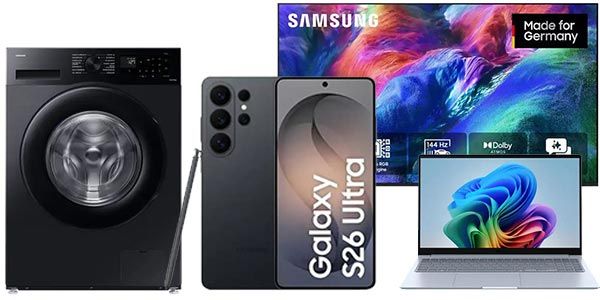 🤑 Media Markt: Samsung Deal Days mit Rabatten auf Smartphones, Haushalt, Laptop, TVs & mehr
