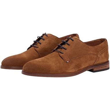 👞 Tommy Hilfiger Suede Dress Derby Schuhe für 77,99€ (statt 113€)