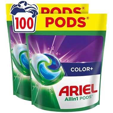 🫧 100WL Ariel Pods Color+ Waschmittel Pods ab 23,74€ (statt 36€)